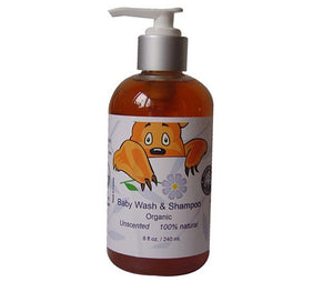 Organic Baby Wash And Shampoo for sensitive skin - The Cured Company